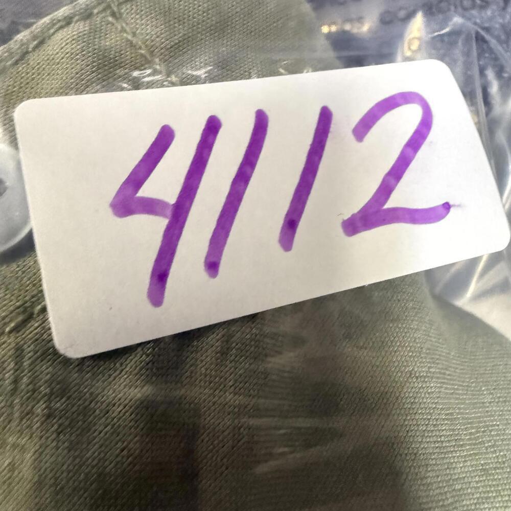 J. Jill Women's Size XL Olive Green Tencel Button Down Lagenlook Blouse Top - Picture 7 of 7